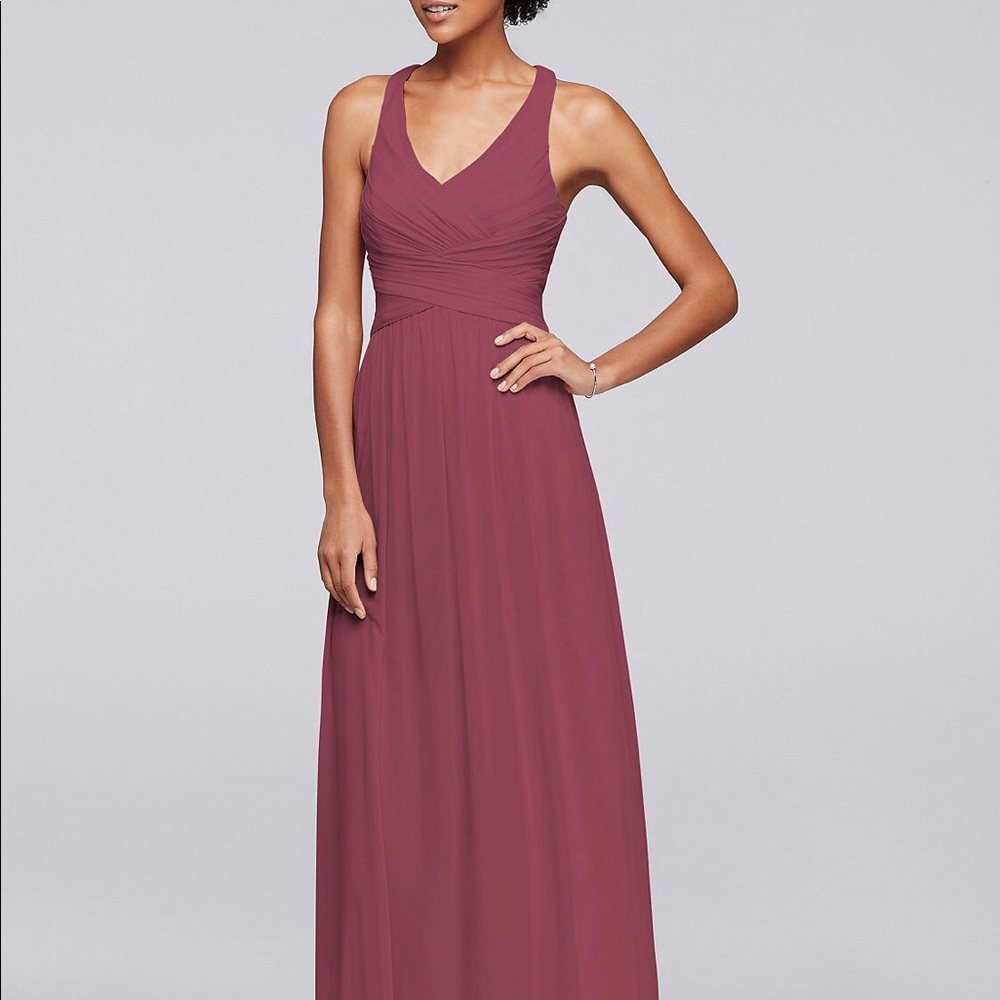 David Bridal Bridesmaid Chianti